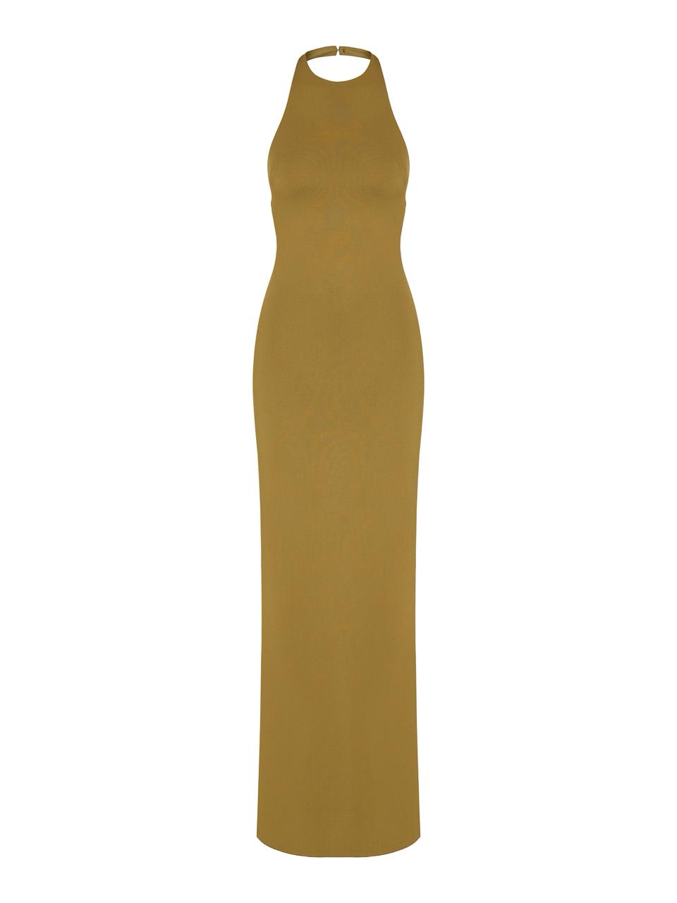 ALBA DRESS - OLIVE