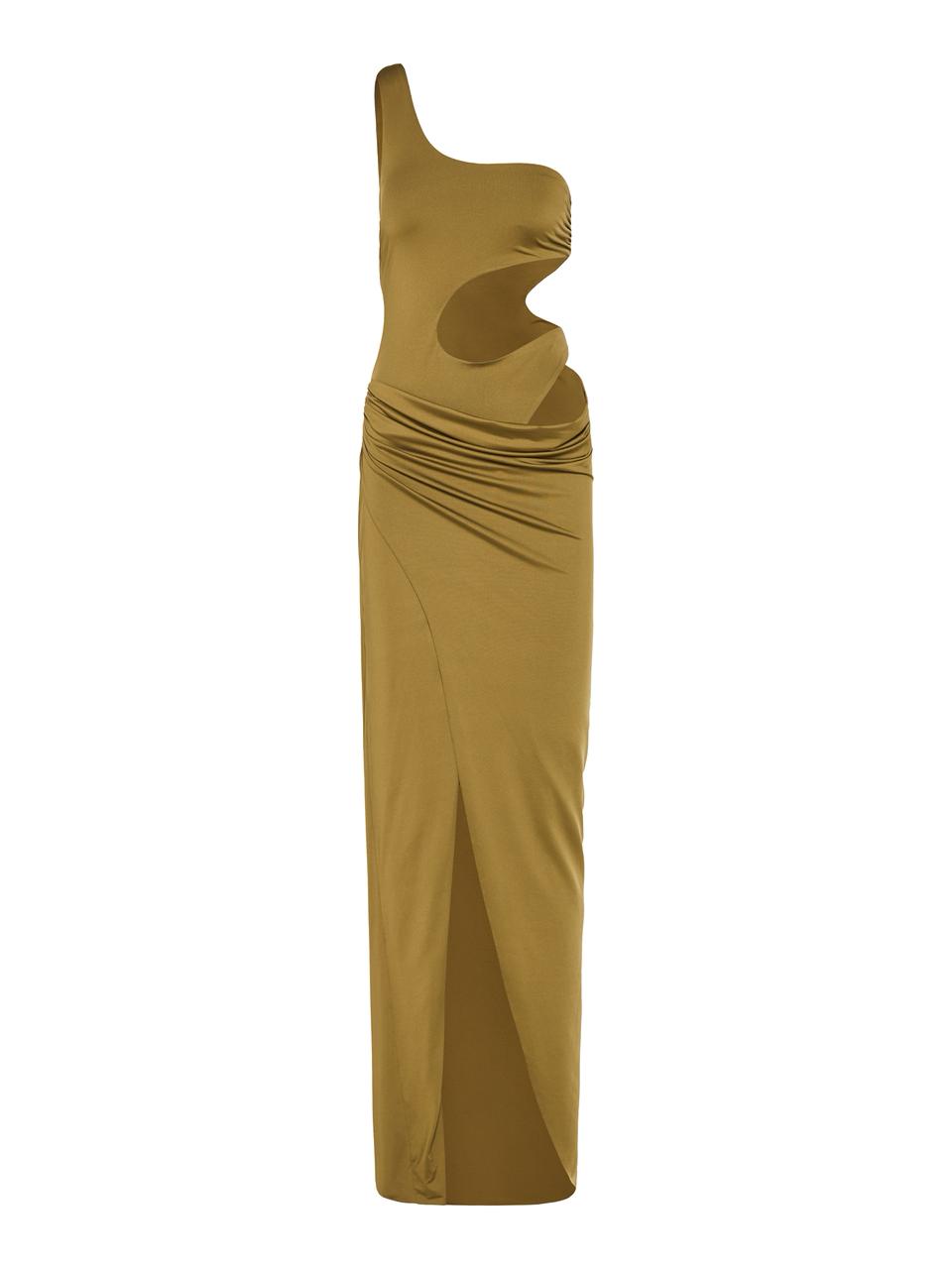 INDIRA DRESS - OLIVE